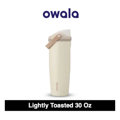 (100% Official Genuine)Owala Water Bottle FreeSip Sway 30oz Stainless Steel Sports Tumbler with Straw Gym & Travel
