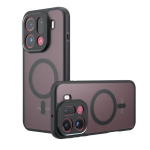 Supports Magnetic Wireless Charging Casing For Oppo Find X9 Pro FindX9 Pro FindX9Pro X9Pro 5G Matte Transparent Phone Case Armor Shockproof Protection Anti Fingerprint Back Hard Cover