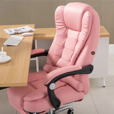 Ghế văn phòng kèm massage lưng cao cấp dành cho giám đốc có ngả lưng gác chân