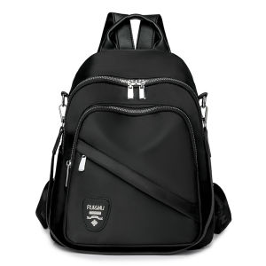 MORNA 2025 New Nylon Splash Proof Large Capacity Backpack Womens Outdoor Travel Waterproof Nylon Portable Schoolbag Girl Travel Bag
