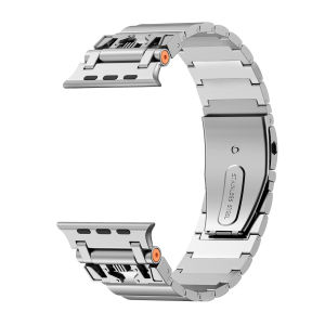 Dây đeo kim loại cho Apple Watch Ultra 3 2 49mm bằng thép không gỉ dành cho iWatch Series 11 10 9 8 7 6 SE3 46mm 44mm 45mm 42mm