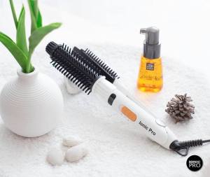 Korea Ionic Pro hot brush and flat brush