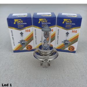 BOHLAM LAMPU DEPAN HALOGEN H4 12V - 24 VOLT TOKAI