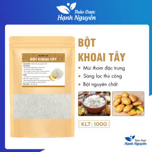 Bột khoai tây 100g khoai tây nghiền nguyên liệu làm bánh nấu súp giúp món ăn thơm ngon giòn rụm