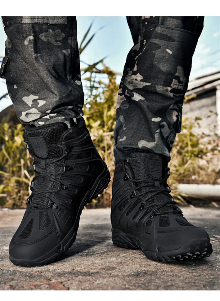 Mens ankle combat boots best sale