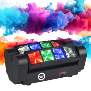 150W Moving Head LED Beam Light RGBW Spotlight Stage Light Headlight With Aperture Ring For Stage Party DJ Bar KTV