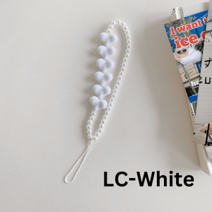 Candy color phone bead chain accessories cutie beautiful hanging holder lanyard