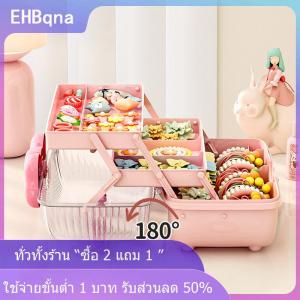 [COD] EHBqna KITCHEN ชั้นเก็บกิ๊บติดผมหลายชั้นสำหรับเด็กผู้หญิงกล่องเก็บเครื่องประดับที่คาดศีรษะเชือกคาดศีรษะของเด็ก