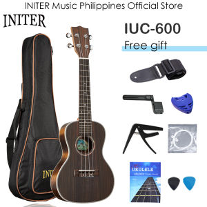 【Local Shipment】INITER IUC-600 concert tenor Ukulele High quality rosewood Ukelele with FREE Accessory