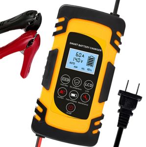 Smart Portable Car Battery Charger 12V/ 24V Intelligent Repair Portable Handheld with Multiple Protections