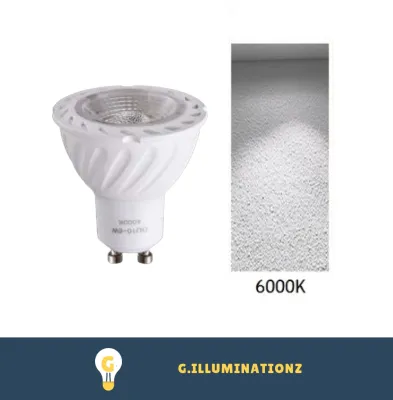 Single / Double GU10 Recessed Downlight Fittings / LED Spot Light / False Ceiling Light / Round Square