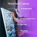[WETAS] 6187C Stretched Canvas Painting Canvas Board Acrylic / Oil Painting 24" X 36" (60” X 90cm) ARTYS ECO 6187C. 