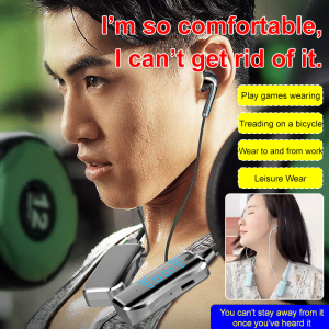 Surround stereo sound ultralong standby wireless bluetooth headset