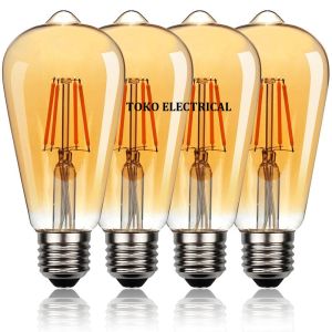 LAMPU FILAMEN LED 4W / FILAMEN EDISON 4W / BOHLAM CAFE ST64 4W LED FILAMEN 6W FILAMEN 2W FILAMEN 1W