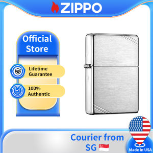 Zippo Classic Brushed Chrome 1937 Repli-ca Vintage Design Lighter | Zippo 230( Lighter Without Fuel Inside )