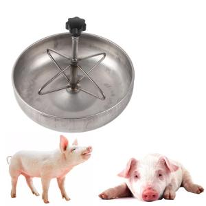 304 Stainless Steel Piglet Feeder Trough Livestock Feeding Bowl Pig Sow Feeder Farming Equipment