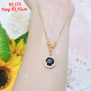 BARU KALUNG WANITA XUPING PERMATA PILIHAN WARNA/COD