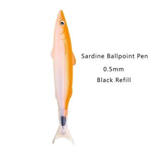Creative Funny Fish Shaped Pen Bag Pens Crucian Carp Pencil Case Funny Student Stationery Supplies Storage Pens Organizer