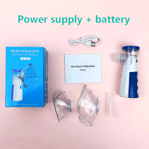 【Fast shipping + COD】Portable mesh  silent handheld mini inhaler ultrasonic automatic  suitable for s and children N4