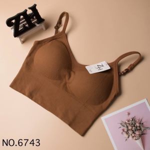 สปอร์ตบรา บรากีฬา กระชับทรง เก็บเนื้อใต้นมได้ดี I มีฟองน้ำถอดได้ #Y6743