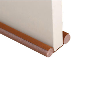 READY STOCK Door Bottom Sealing Strip Embedded Sound Insulation Insect Proof Foam Door Gap Stopper Baris segel門縫密封條