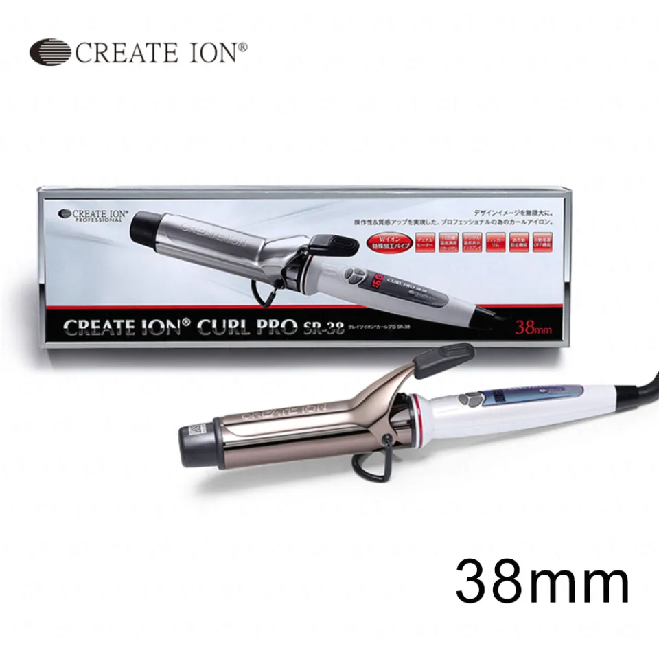 Japan Original CREATE ION CURL PRO 26/32/38mm LCD Display