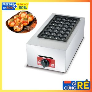 Máy làm bánh takoyaki bánh bạch tuộc dùng gas