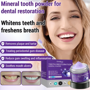 Gentle Teeth Stain Remover And Whitening Powder Brightening Teeth Powder Remove Tooth Stains And Yellowing Tooth Cleaning Powder