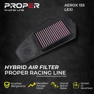 Filter Udara PROPER RACING LINE Aerox 155 Old Lexi 125 Old Saringan Udara Hybrid Air Filter
