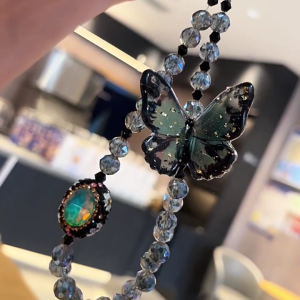 Trendy Butterfly Phone Strap Chain Trendy Butterfly Phone Accessory In Multiple Colors Unique Phone Strap Pendant