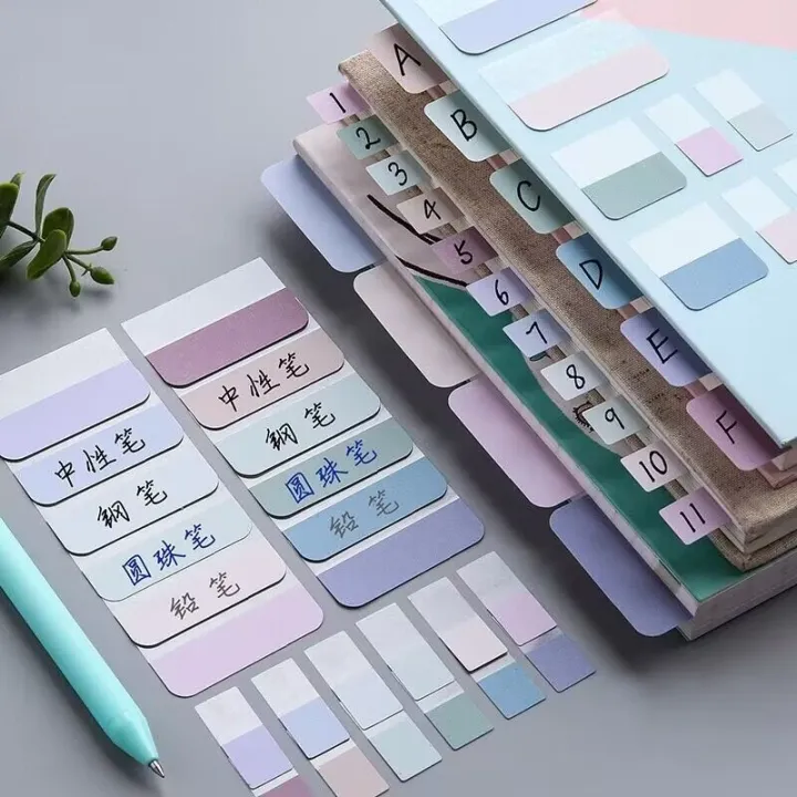 60%20Sheets%20Transparent%20Index%20Label%20Office%20Classification%20Sticker%20Sticky%20Note%20Student%20Stationery%20-%20Image%207