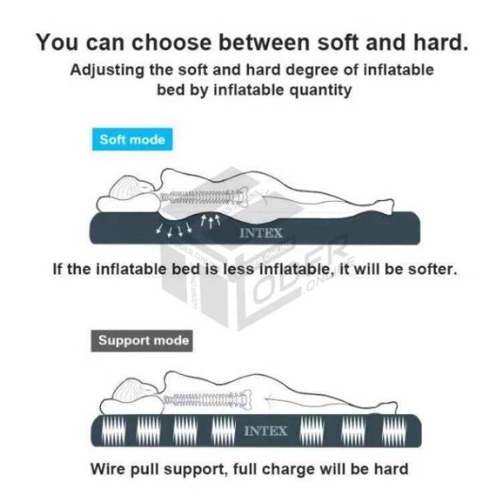 LODER%20INTEX%205%20Sizes/%2025cm%20Extra%20Thick%20Dura%20Beam%20Standard%20Inflatable%20Air%20Bed%20Air%20Mattress%20Tilam%20Angin%20-%20Image%209
