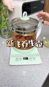 SG(Ready Stock)Multifunctional health pot glass electric kettle household kettle decoction pot tea making health pot