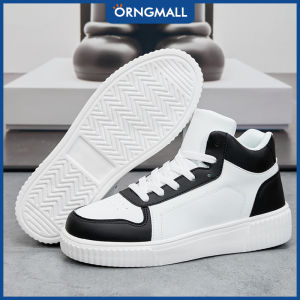 ORNGMALL Giày thể thao thường ngày cho nam Giày đi bộ cho nam chạy bộ thể thao thoải mái chống trượt Nhẹ giày trượt băng cắt cao thoáng khí 36-45