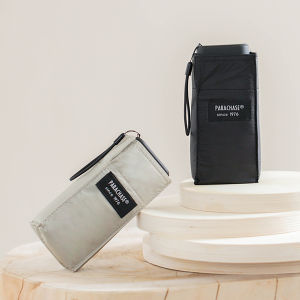 Sun Flat Mini Umbrella UV Protection 210g Ultralight Folding Pocket Umbrellas Rain Women Windproof 6 Ribs Girls Travel Sunscreen Umbrella