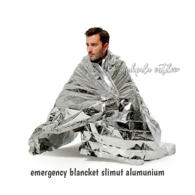 thermal blancket pelengkap Sleeping bag emergency blanket