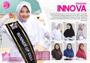 Kerudung rabbani coklat pramuka premium