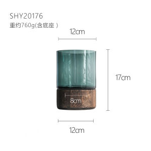 Ins Glass Vase Decoration Home Vase Advanced Sense