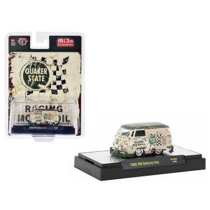 M2 1:64 Mijo 1960 VW Delivery Van Quaker State Weathered