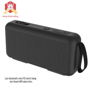 Loa bluetooth F0 mini có micro HD lọc tạp âm nên đàm thoại to rõ như trên điện thoại - Loa thế hệ mới kết nối tự động
