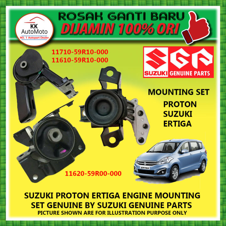 Suzuki Proton Ertiga Engine MOUNTING SET Genuine Suzuki Parts 11620