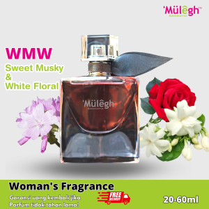 Mulegh Parfum - WMW 20-60ml | Parfum Wanita Wangi 12Jam 24Jam & 36Jam