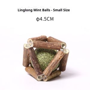 Beierwa tự nhiên catnip & Bạc nho bóng xếp hình búp bê cho mèo tương tác nhai và chơi