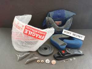 PAKET SPAREPART INK CX 22 INK CX22  Busa Helm INK CX 22 + Kaca Helm INK CX22 + Tali Helm PLUS Paku Belah & Ring + Lis Karet U + AIRVENT + Baut & Mur HELM