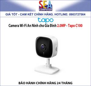 Camera Wi-Fi An Ninh cho Gia Đình 2.0MP - Tapo C100