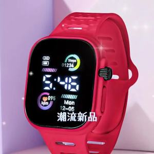 NEW Internet Celebrity Cool Fashion Watch Mens and Womens Sports  Unicorn Girl Electronic Watch Jam Wrist Whact Gifts For Boys And Girls
