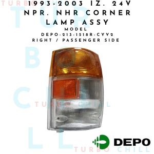 DEPO-213-1518-CYV2 1993-2003 IZ. 24V NPR. NHR CORNER LAMP ASSY