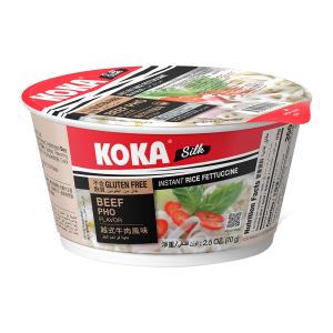 Koka Beef Pho Flavour Instant Rice Bowl Noodles