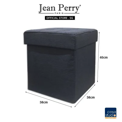 Casa Studio Ottoman Storage Stool I Storage Box I Organizer Seat Stool I Foldable Stool I Floor Stool