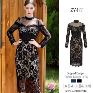 ZYHT womens dress blue dress fit dress lace dress work dresses lxury dresses wedding dresses attendance dresses party dresses evening dresses 20767